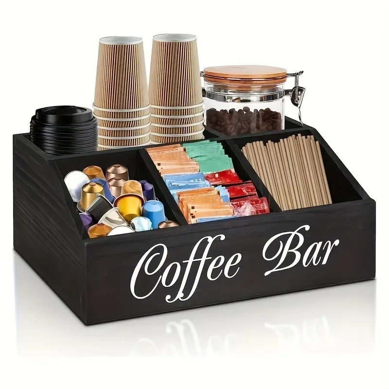Wooden Coffee Storage Box 5