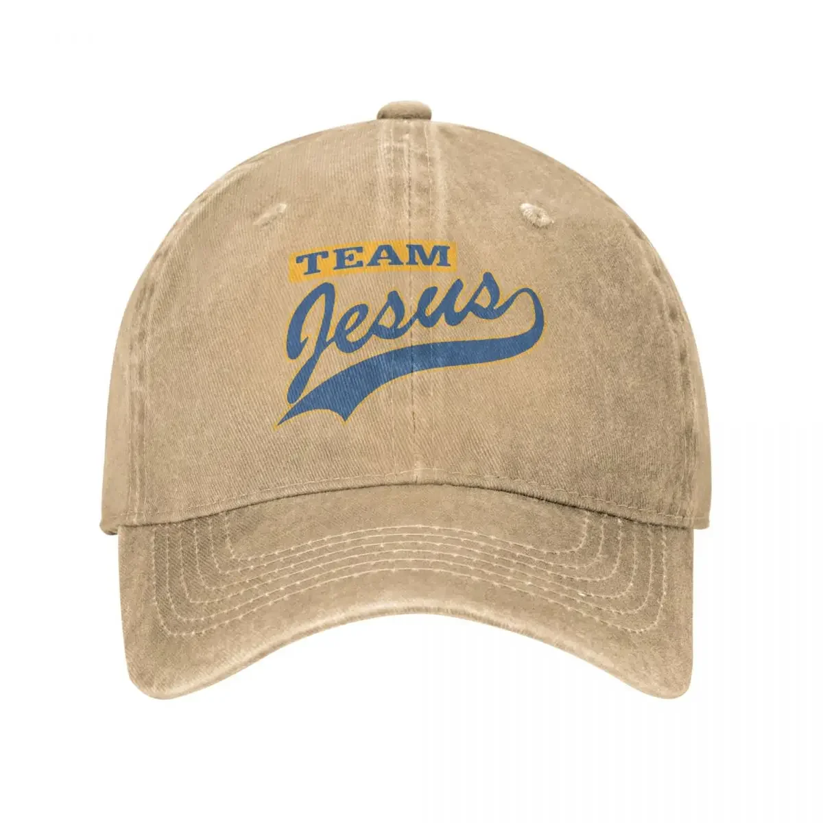 

2023 New Christian Team Jesus Denim Baseball Caps Snapback Sun Hat Women Men Cap Hats Summer Hip Hop Casquette