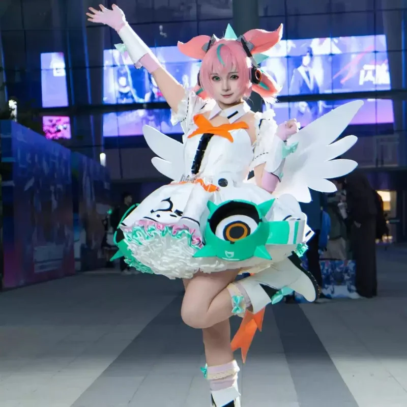 Game Zenless Zone Zero Aria Cosplay Costume Uniform Halloween Carnival Party Christmas Play Role Clothes Girl Lolita Aria Dress - view 6