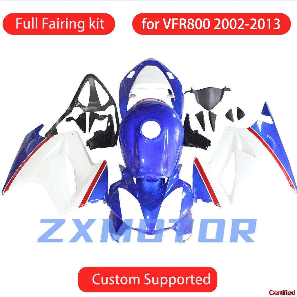 Full Fairing Kit for HONDA VFR800R 2002-2012 Free Custom Motorcycle Fairings Injection Molded