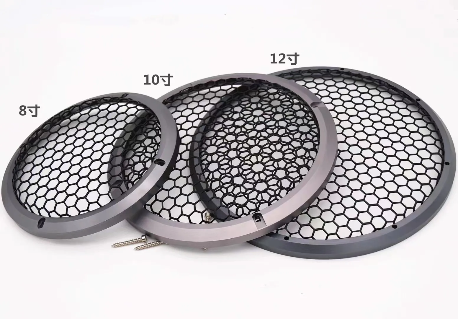 

1PCS 8 " 10 " 12Inch Metal Replacement Round Speaker Protective Mesh Net Cover Grille Circle Subwoofer Accessories