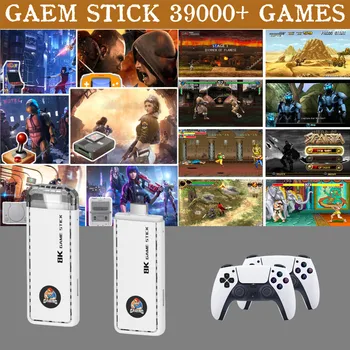 2024 Wireless Retro Game Console, Plug &amp; Play Video TV Game Stick with 30000+ Games, 15 Emulators, Nostalgia Stick Game for 4K TV