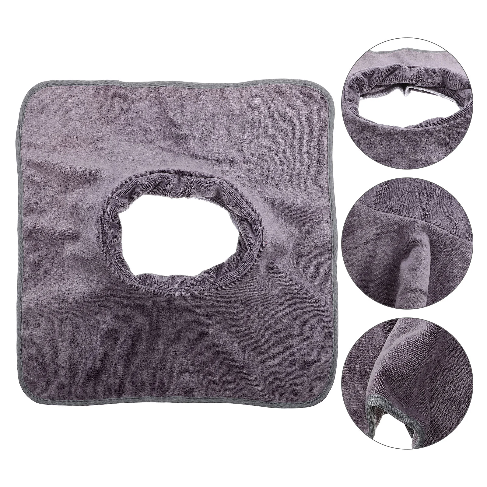 

Beauty Salon Towels Bath Face Covers for Massage Table Bed with Hole Pad Fiber Cloth Supply