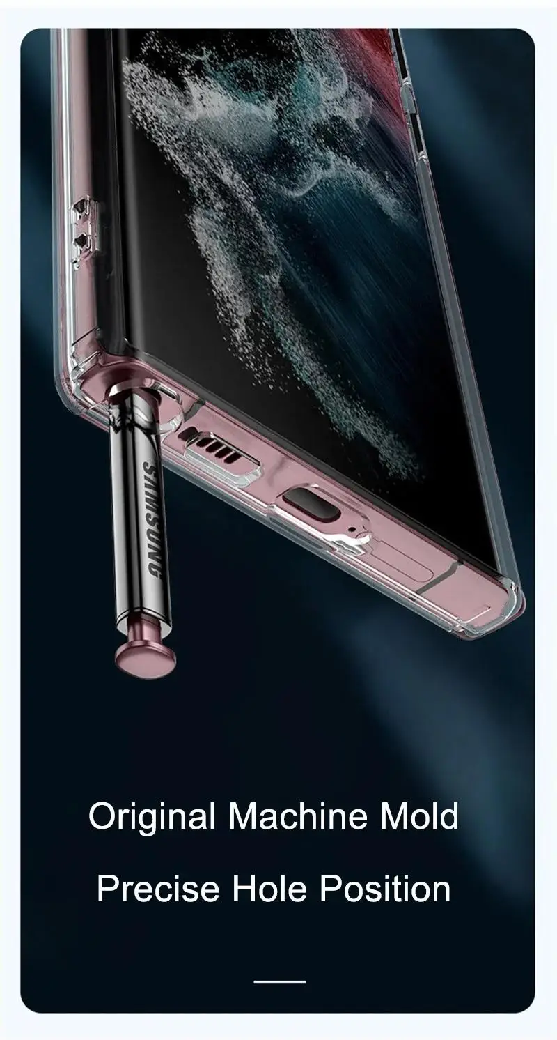 Modische Transparente Magnetische Hülle für Magsafe Kabelloses Laden für Samsung Galaxy S25 S24 S23 S22 S21 S20 Plus FE Ultra Sturzsichere Hüllen – Detail 10