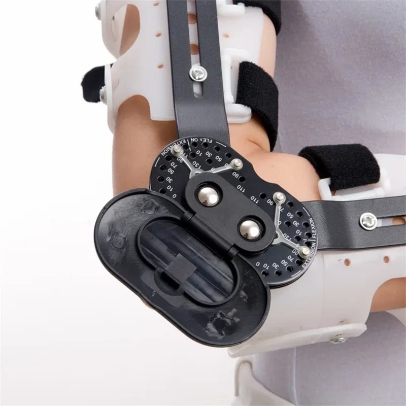 Adjustable elbow joint fixation brace, wrist, palm, forearm, upper arm, forearm, lower radius fracture reduction