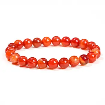 JD天然石珠手鍊 紫水晶 虎眼石 水晶 石英 瑪瑙 寶石珠手鐲 男女通用 靈氣療癒珠寶禮品 8 最佳銷售 石英手鍊 - №1