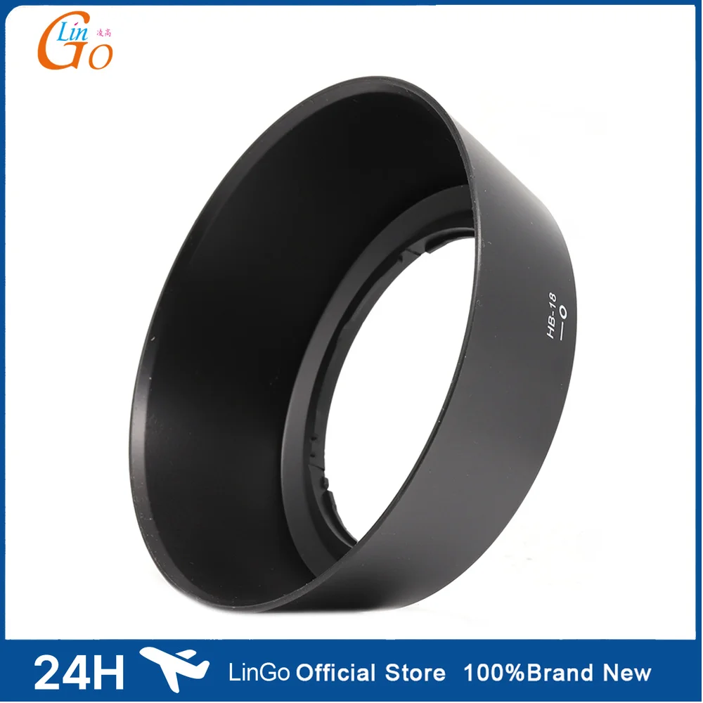 LinGo Bayonet Mount Lens Hood Replacement For Nikon AF 28-105mm f/3.5-4.5D HB18 HB-18 Camera Mount Lens Hood