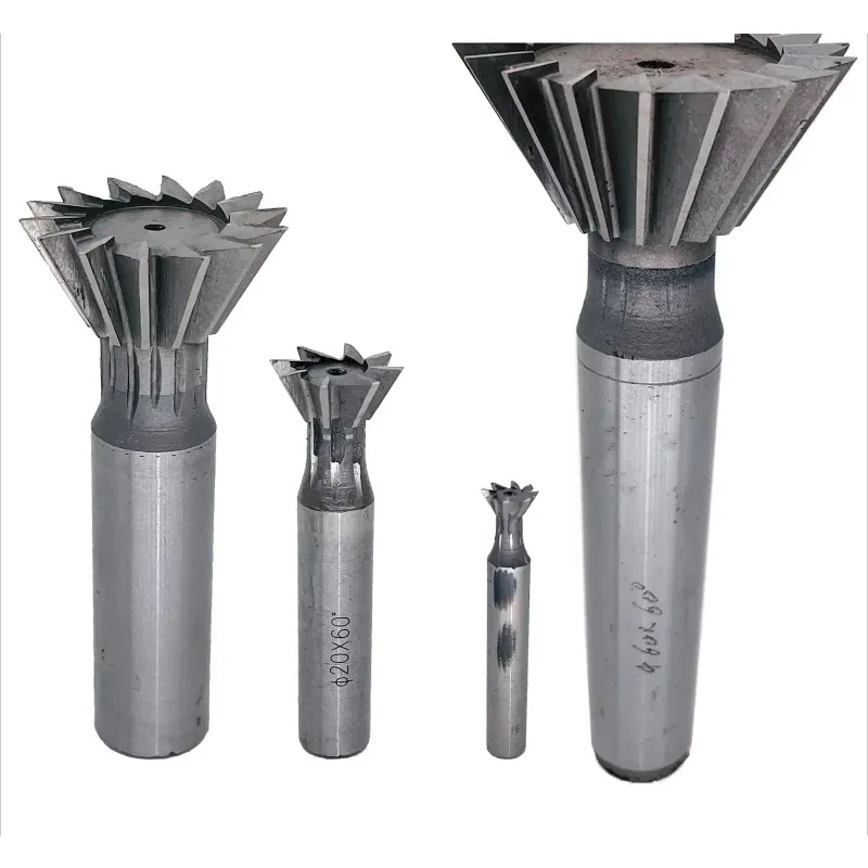 Multi-Angle Dovetail Groove Milling Cutter – Dovetail Blade with 30°/45°/50°/55°/60°/65°/70°/75°/80° for Precision Machining
