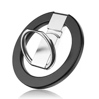 Magsafe Magnetic Phone Finger Ring Holder 360° Rotation Folding Desktop Holder IPhone 14 15 Pro Max Xiaomi Samsung Universal
