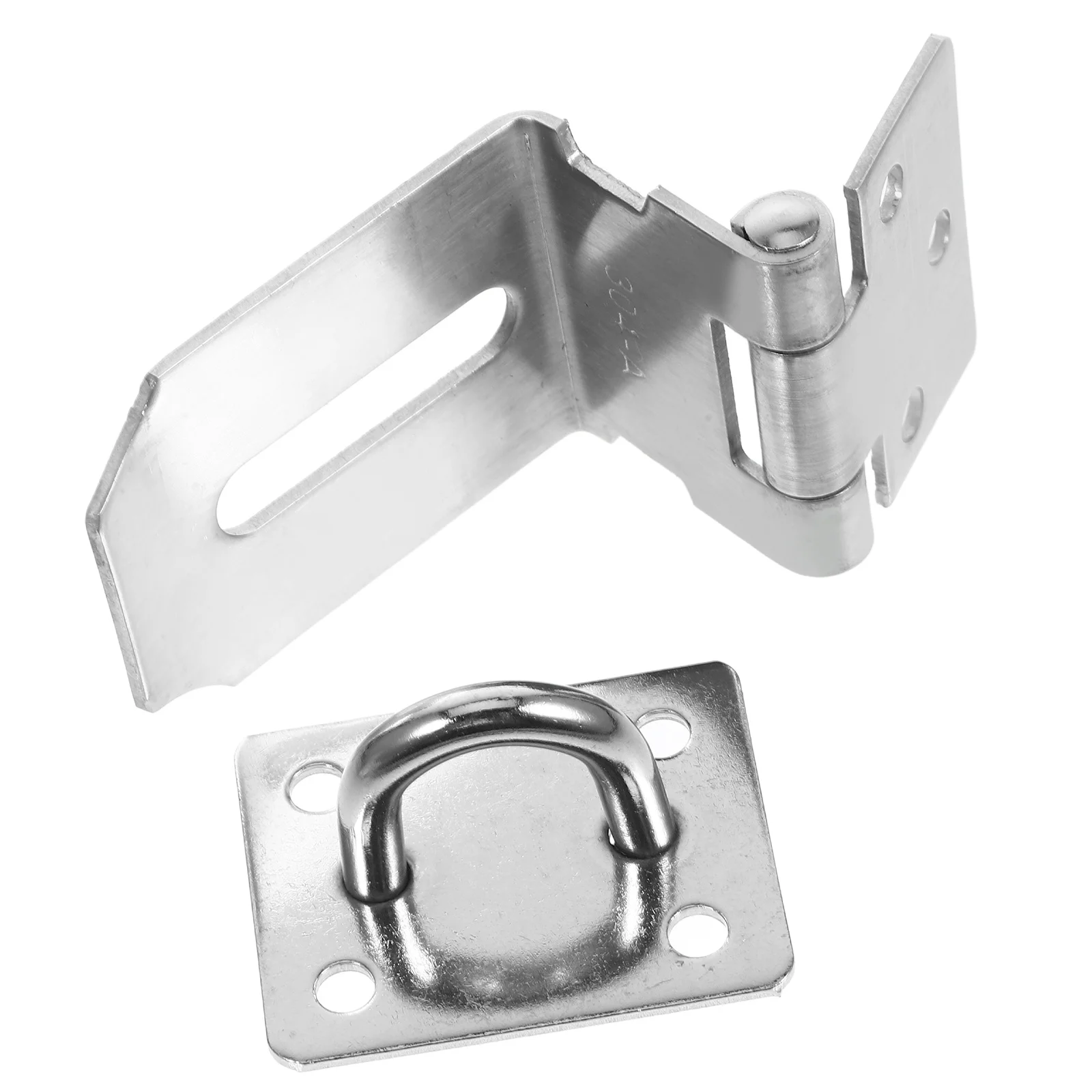 

Lock Hasp 3 Inch Heavy Duty 304 Stainless Steel Padlock Latch Right Angle Shed Door Locking Latch Lock Hasp Hasps for Padlocks