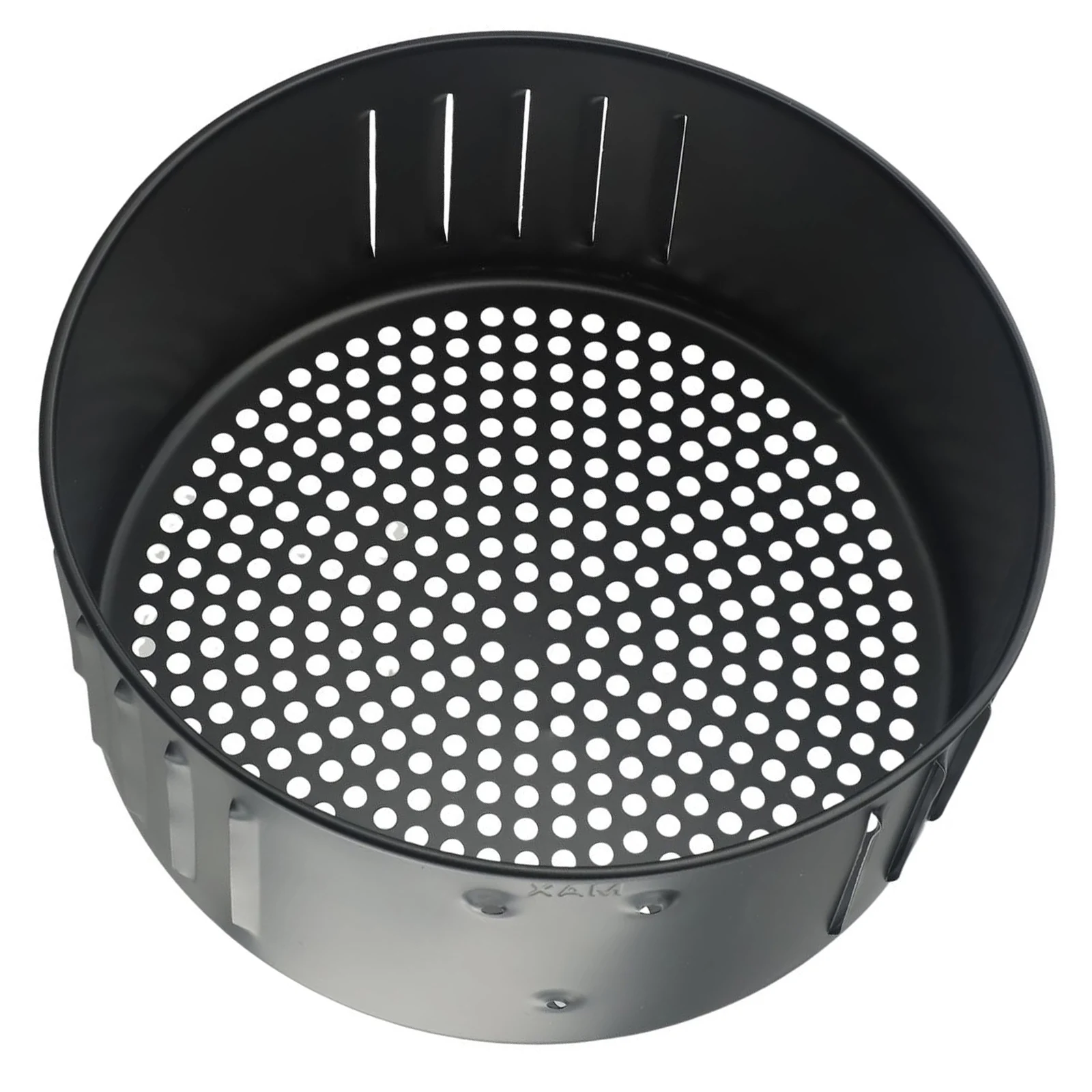 2.6L/ 3.5L Air Fryer Basket Kitchen Roasting Cooking Tool Air Fryer Basket Baking Tray Airfryer Pan Kitchen Accessories Black