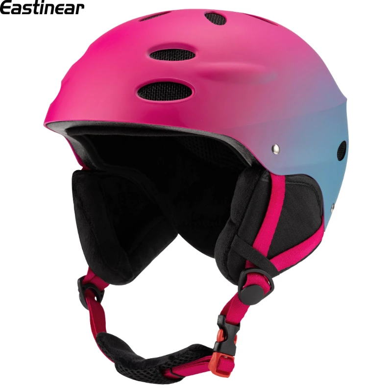 

Eastinear New ski helmet men and women single double board windproof warm collision ski protective gear equipment safety helmet
