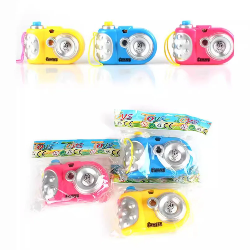 3/5/10 Pcs Light Cartoon Projection Camera Children Birthday Party Baby Shower Wedding Guest Gift, Christmas Carnival Party Gift