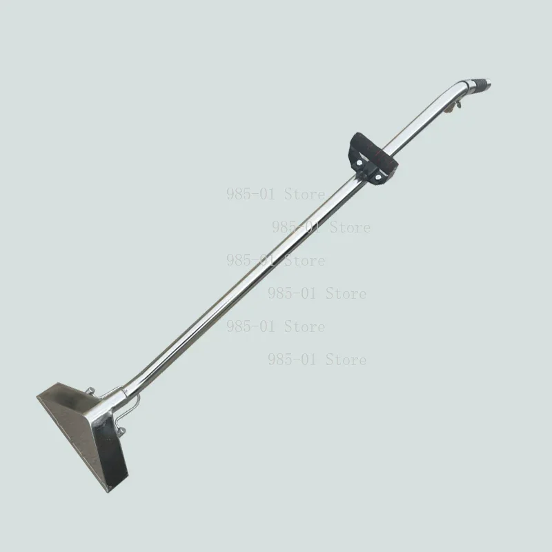 Stainless steel vacuum cleaner accessories, integrated steam spray and suction cleaning head for carpet