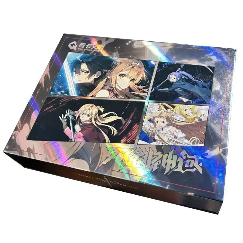 

Полная коллекция SAO, набор карточек с несколькими персонажами, товары Кирито Асуна, быстрая доставка