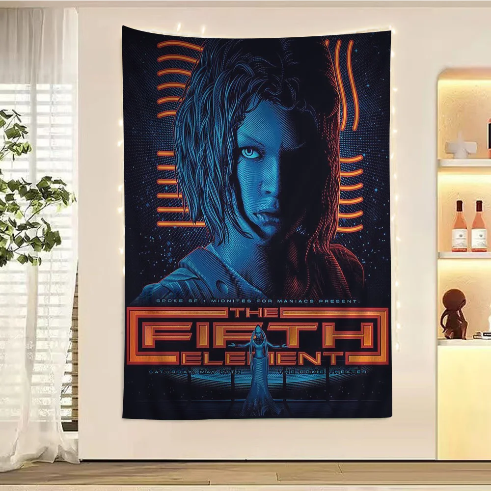 

The Fifth Element Hanging Bohemian Tapestry Hanging Tarot Hippie Wall Rugs Dorm Home Decor