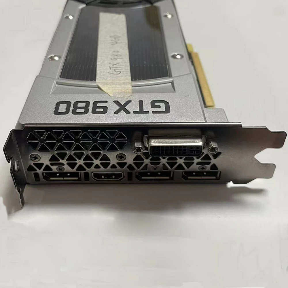بطاقة رسومات الفيديو الأصلية المستخدمة لـ Nvidia GTX980 4G GDDR5 256Bit