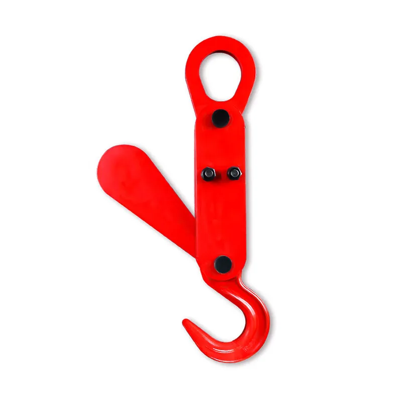 1/2/3/5Ton Forging Automatic Alloy Steel Disengaging Hook Hardware Rigging Ring Eye Hook for The Industry Heavy Duty