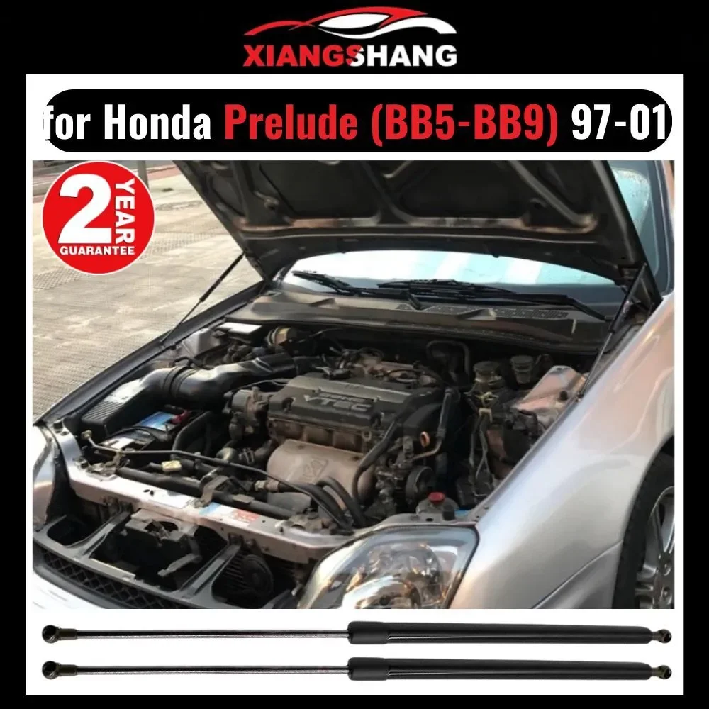 Hood Damper for Honda Prelude (BB5-BB9) 1997-2001 Gas Strut Lift Support Front Bonnet Modify Gas Springs Shock Absorber