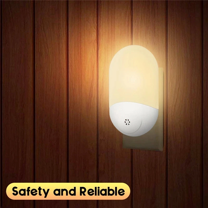 Led Night Lights, Automatic Night Light Twilight Sensor, Plug And Play Kids Night Light For Baby Room, Kitchen, Hallway