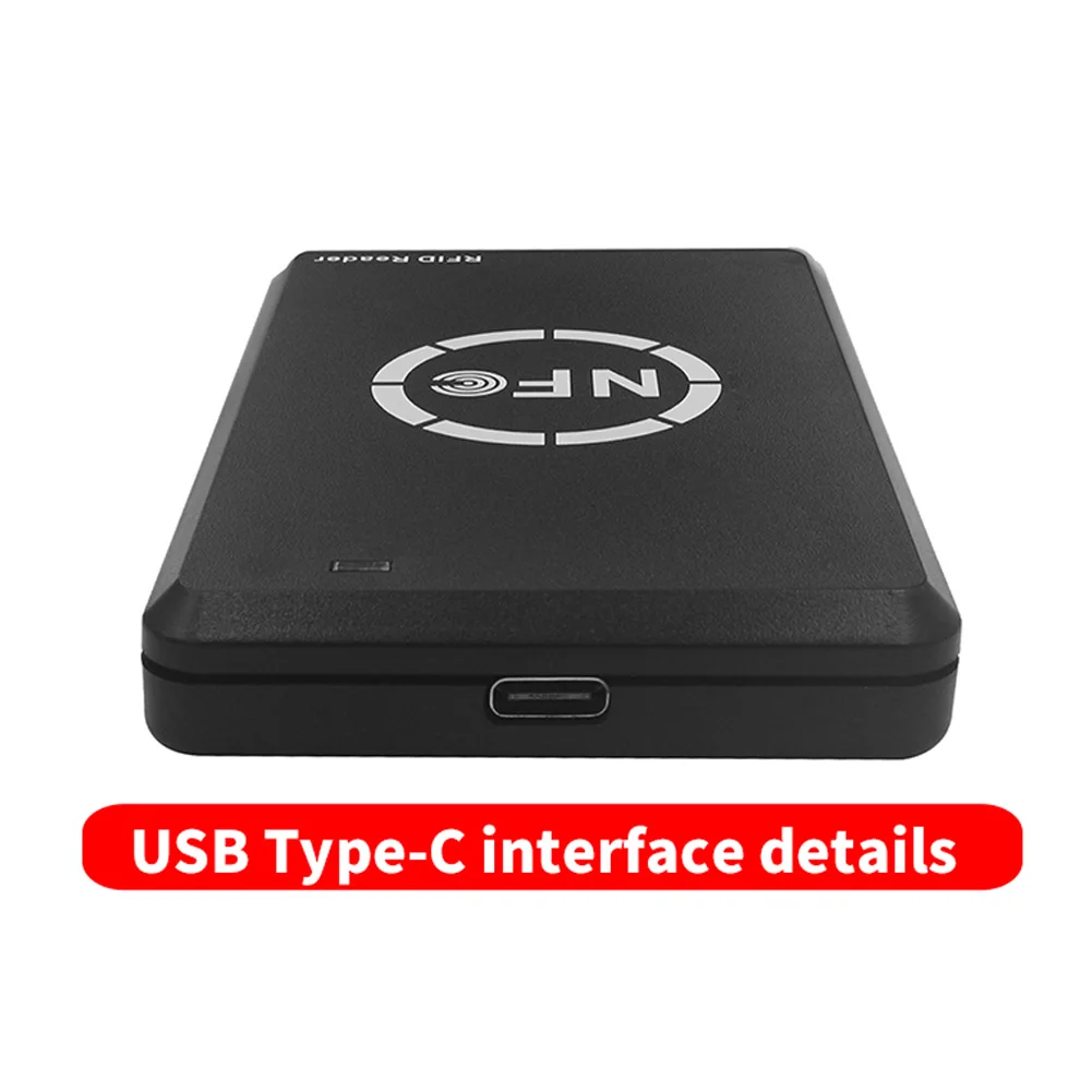 RFID Reader Writer 13.56MHz Encrypted Card Decoder Smart Access Control Card Copier 13.56MHz/125KHz/250KHz NFC Tag Replicator