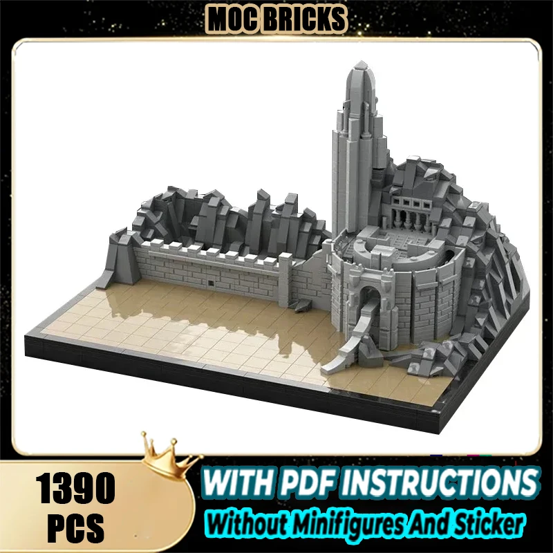

Popular Ring Movie Model Moc Building Bricks Midi Scale Helms Deep Technology Blocks Gifts Christmas Toys DIY Sets Assembly