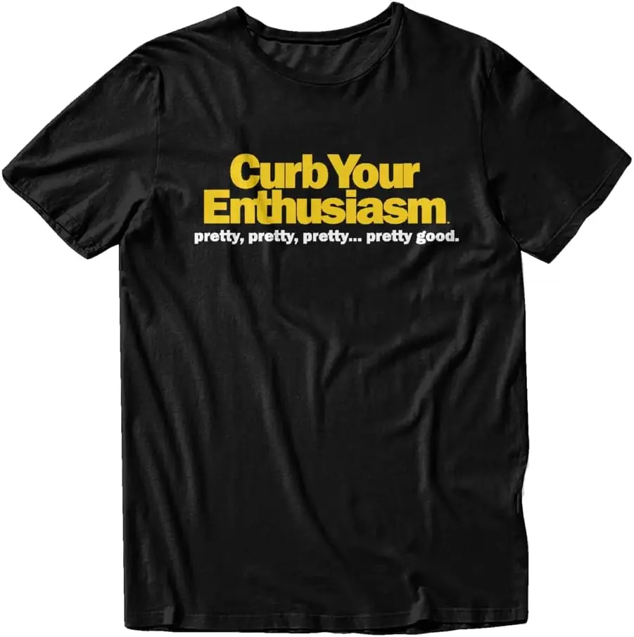 Isaac Morris Limited Curb Your Enthusiasm Larry David Pretty Good Men’s and Women’s Short Sleeve T-Shirt