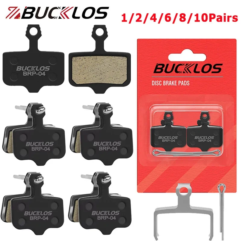 

BUCKLOS Resin Bicycle Brake Pads for Avid Elixir E1 E3 E5 E7 E9 MTB Road Bicycle Disk Brake Pad for X0 XX DB1/3/5 Hydraulic Pads