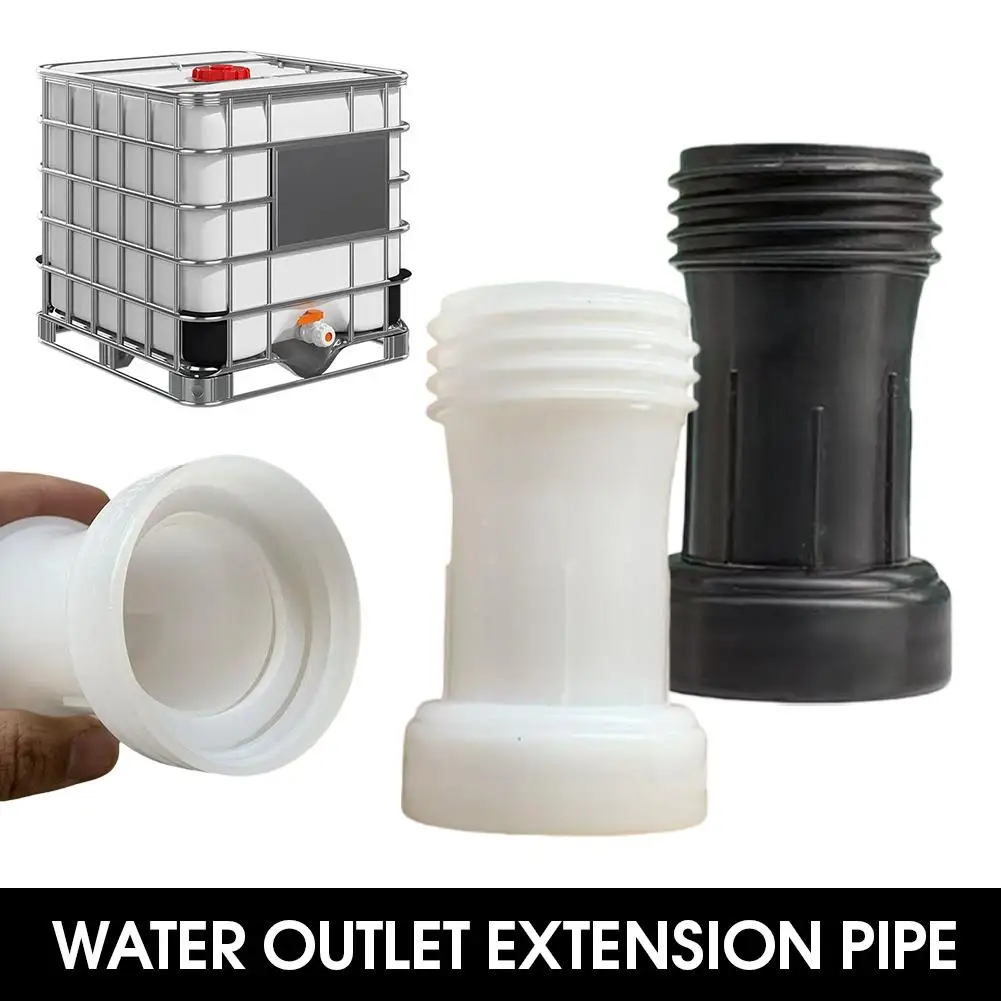 IBC Ton Bucket Valve Outlet Extension Pipe Coarse Wire Discharge Joint Guide Pipe Threaded Valve Interface Gardening Tools