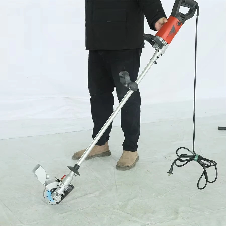 Concrete Brushless Slotting Machine Dust Free Brick Wall Cutter 42mm Wall Slotting Machine