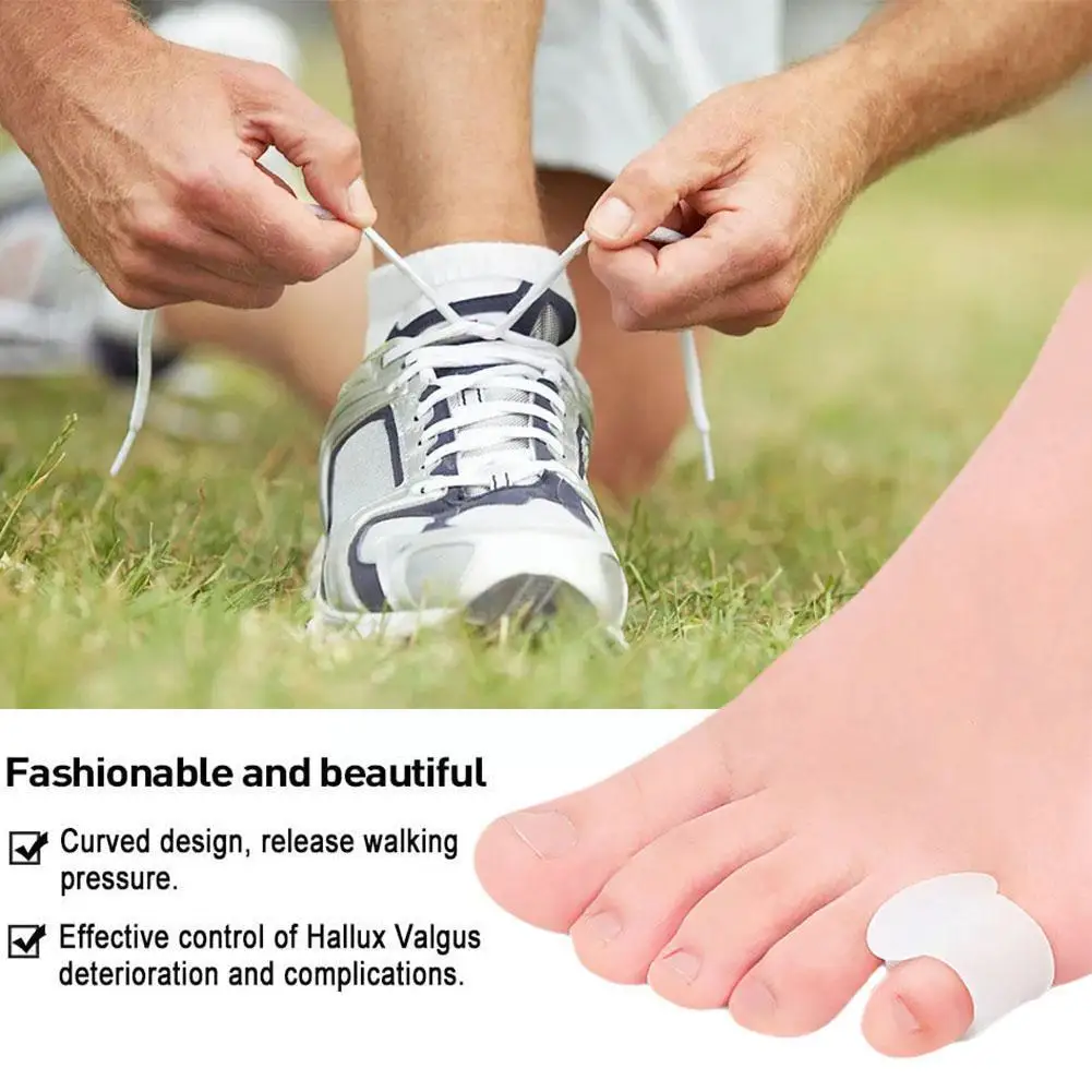 Mathiateur d'orteils en silicone, Ajusteur Sophia Ectropion, Appareil Valgus, Ration des doigts, Grand protecteur extérieur, Pied Hallux G0P8