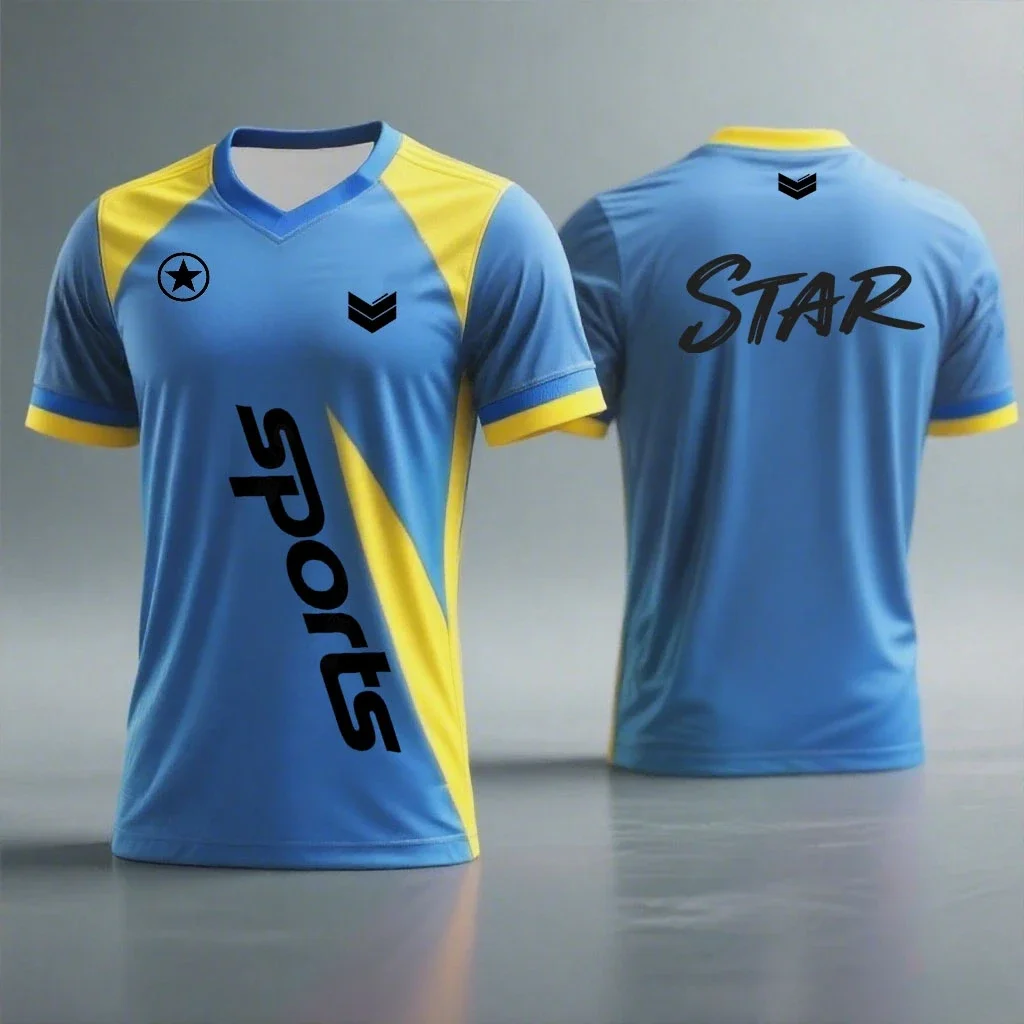 

New Adult/Children Outdoor Quick Drying Breathable Fitness T-shirt Exercise Running Sport Training Shirt Football Basketball Top