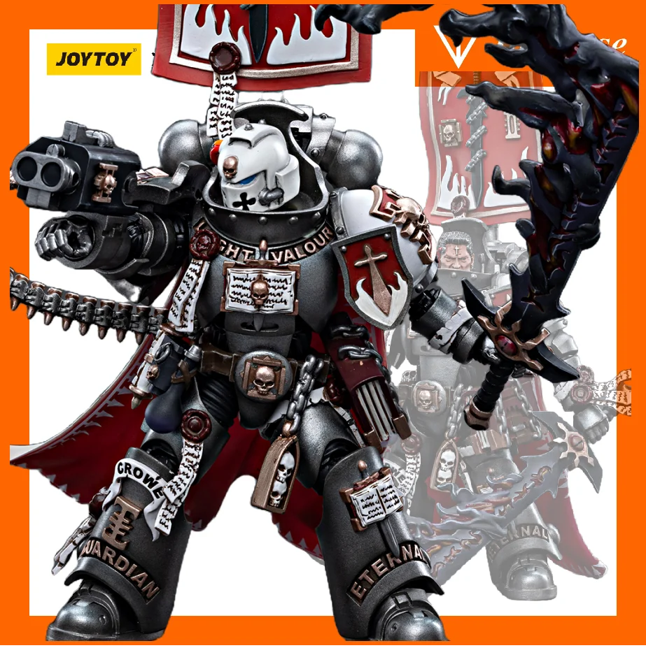 

[In stock] JOYTOY 40k 1/18 Toy Figure Grey Knights Castellan Crowe Colltction Figure Model