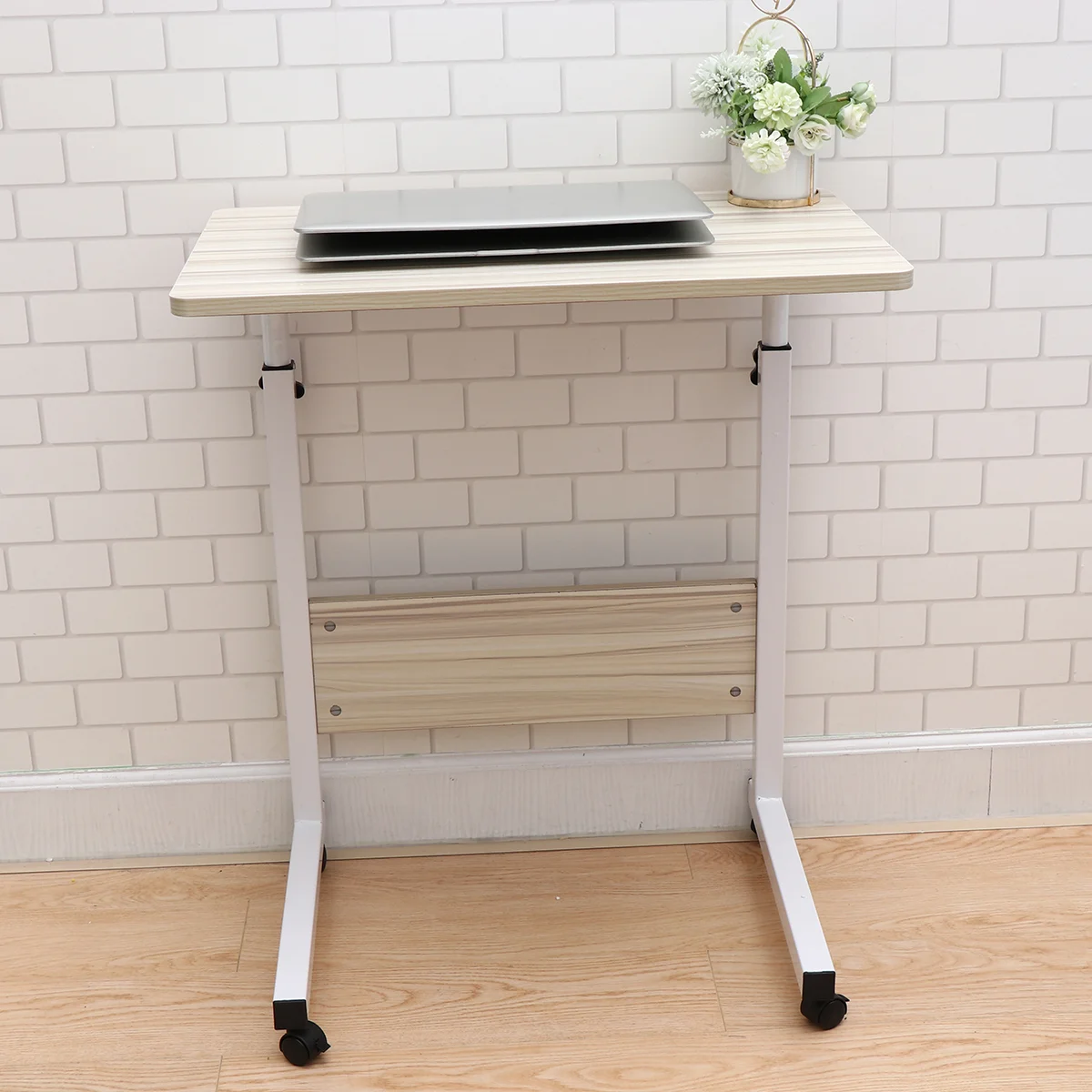 

Laptop Table Movable Lifting Bedside Table Desk Multifunctional Laptop Stand with Slot for Office Home