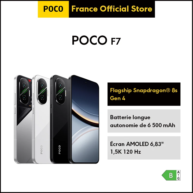 POCO F7 avec Snapdragon 8s Gen 4 Un flagship accessible à la performance extrême