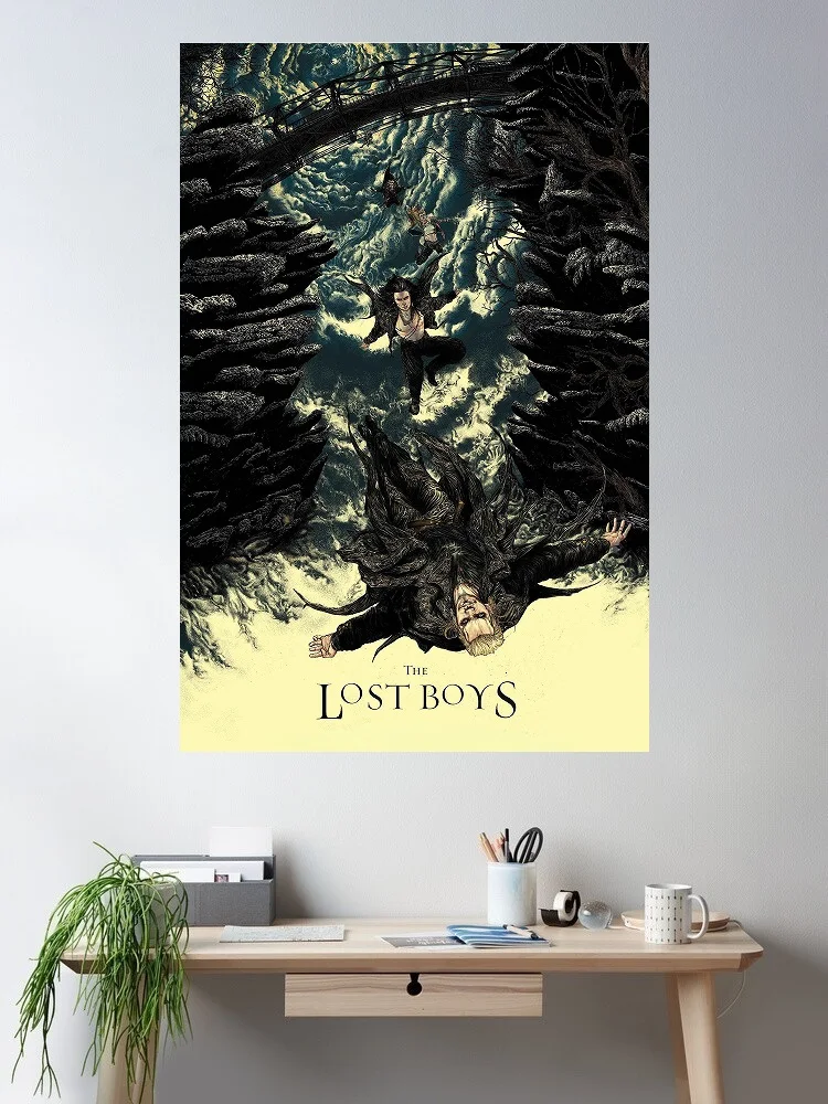 

8Style Choose The Lost Boys Movie, Art Print Silk Poster Home Wall Decor