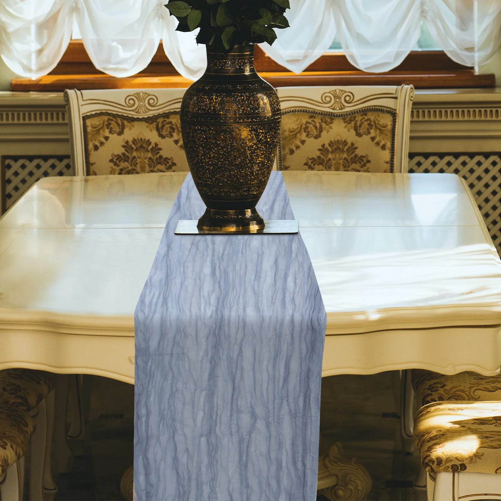 

Cheesecloth Table Runner Long Gauze Rustic Elegant Tablecloth Wedding Party Dining Room Home Decorative Table Cover