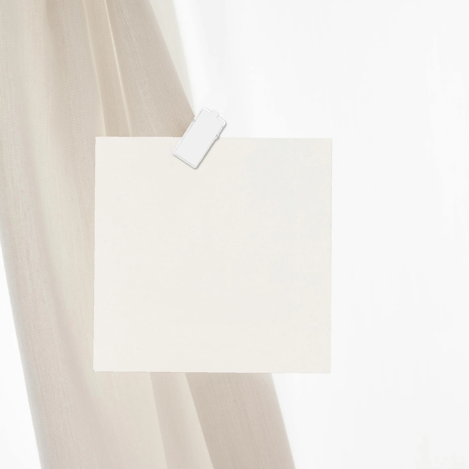 50pcs Self-Adhesive Small Spring Clips Clear Plastic Clip For Id Badge Holder Name Tag Wall Hanging Tapestry Photo Display