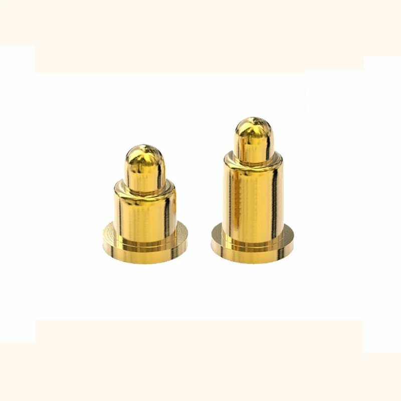 Dedal de mola POGOPIN, tipo patch, caneta de carregamento de alta corrente, conector dedal de pino único