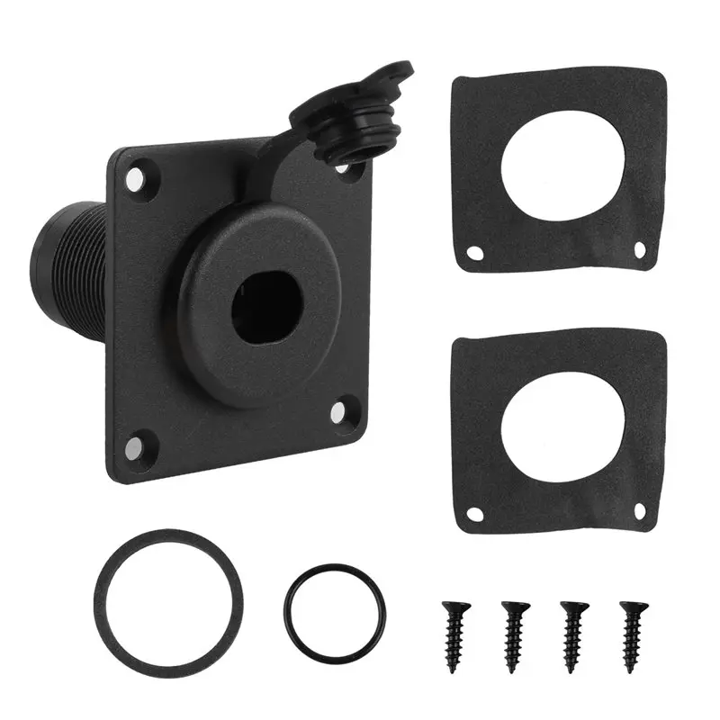DT36 Pass Through Wall Socket for Gen3, RJ45 CAT6 Ethernet IP68 Waterproof Bulkhead Panel Socket