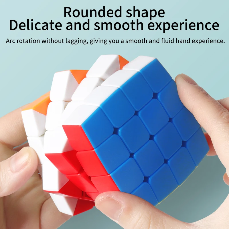 Sengso Giocattoli di vendita caldi Pane Serie colorata Cubo magico senza adesivi per bambini Puzzle educativi Giocattolo agitarsi per bambini di alta qualità