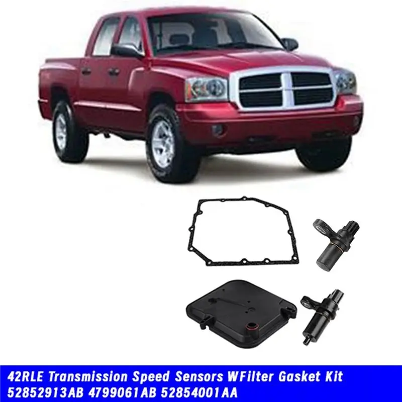 A21F-42RLE Transmission Speed Sensors W/Filter Gasket Kit 52852913AB 4799061AB 52854001AA For Jeep Dodge Ram 2003+