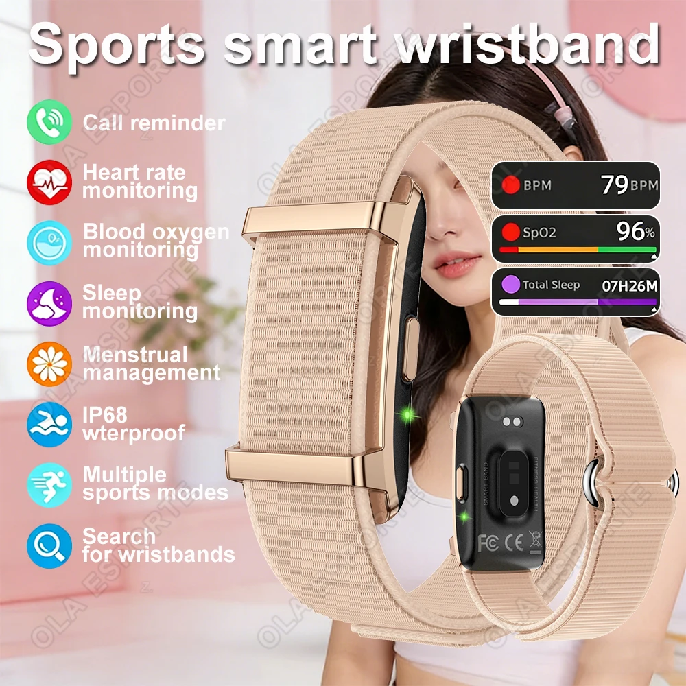 

Умный браслет-трекер активности и фитнеса, монитор сна, пульса, уровня кислорода в крови, стресса, ЧСС, HRV, 100+ видов спорта, умный браслет на запястье