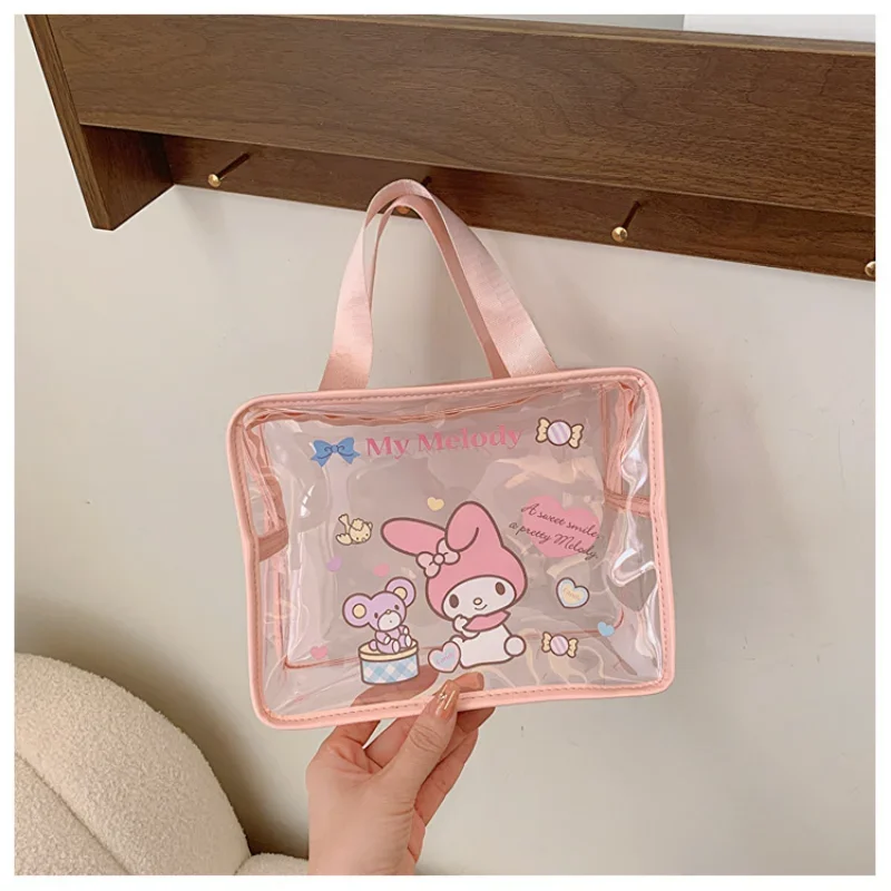 Sanrio-Bolso de mano Clow M para niños, bolsa de cosméticos ligera con colgante de Jade, impermeable, con dibujos animados bonitos, novedad