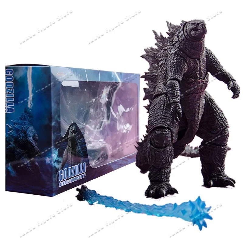 In stock 2016 movie version 2019 Godzilla 2 Monster Godzilla joint movable figure model gift collection view 3
