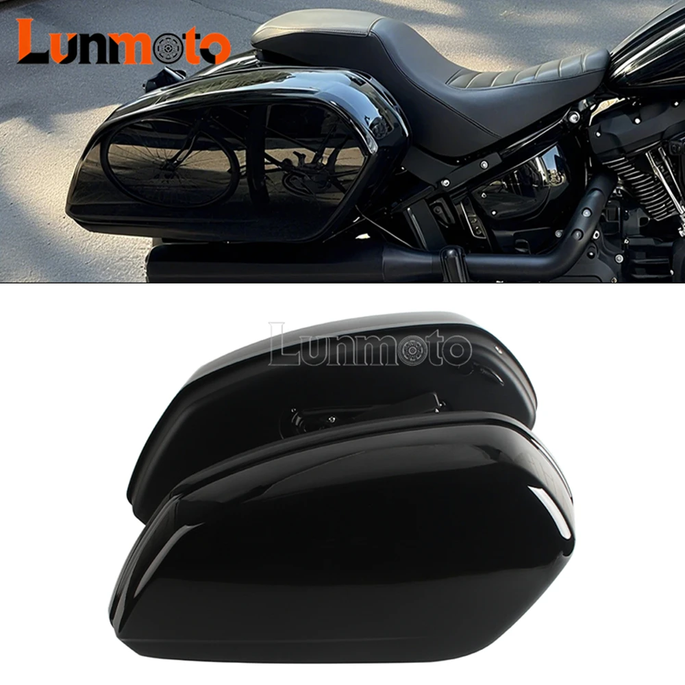 Motorcycle Hard Saddlebags Docking Kit Side Saddle Bags For Harley Low Rider ST FXLRST 2022-24 FXLRS 20-24 FXLR 18-20 FXRST 2022