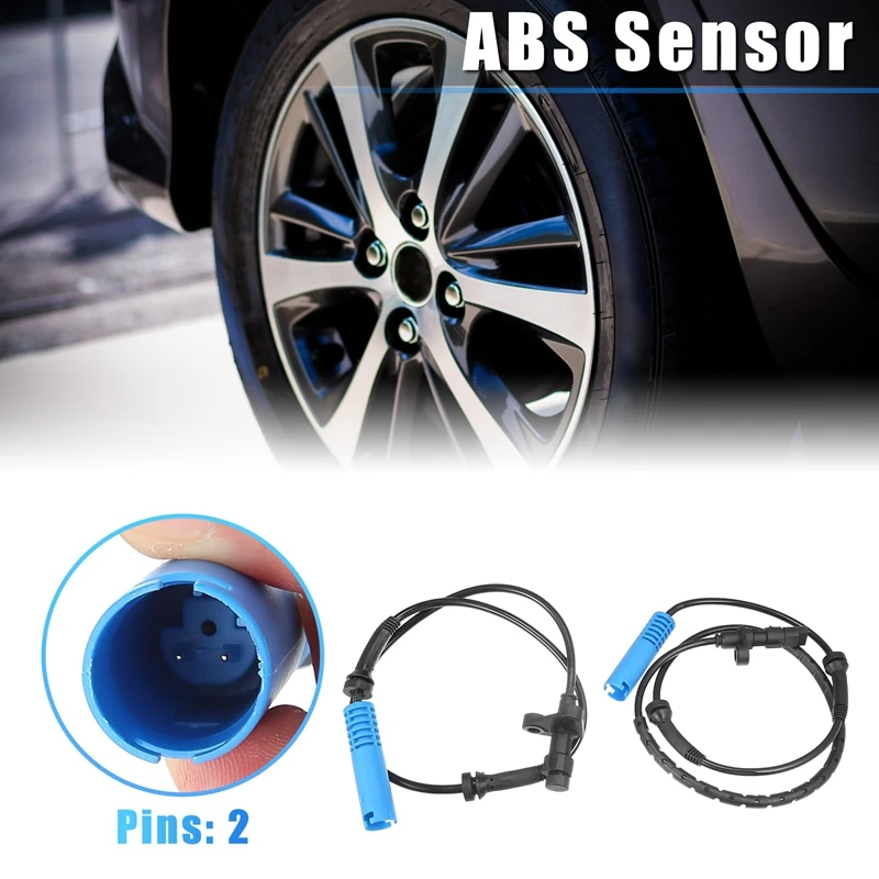 4 Piece Automotive Left And Right ABS Sensor As Shown ABS Automotive Supplies For BMW E39 525 528 540 34526756375 34526756376