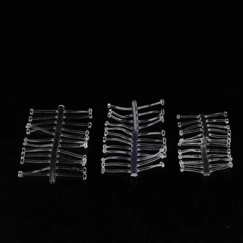 120Pcs/5Sheet Carp Fishing Hair Rig Fishing Bait Stop Pop Up Rig Stoppers Clear Color Boilie Inserts Fishing Tools