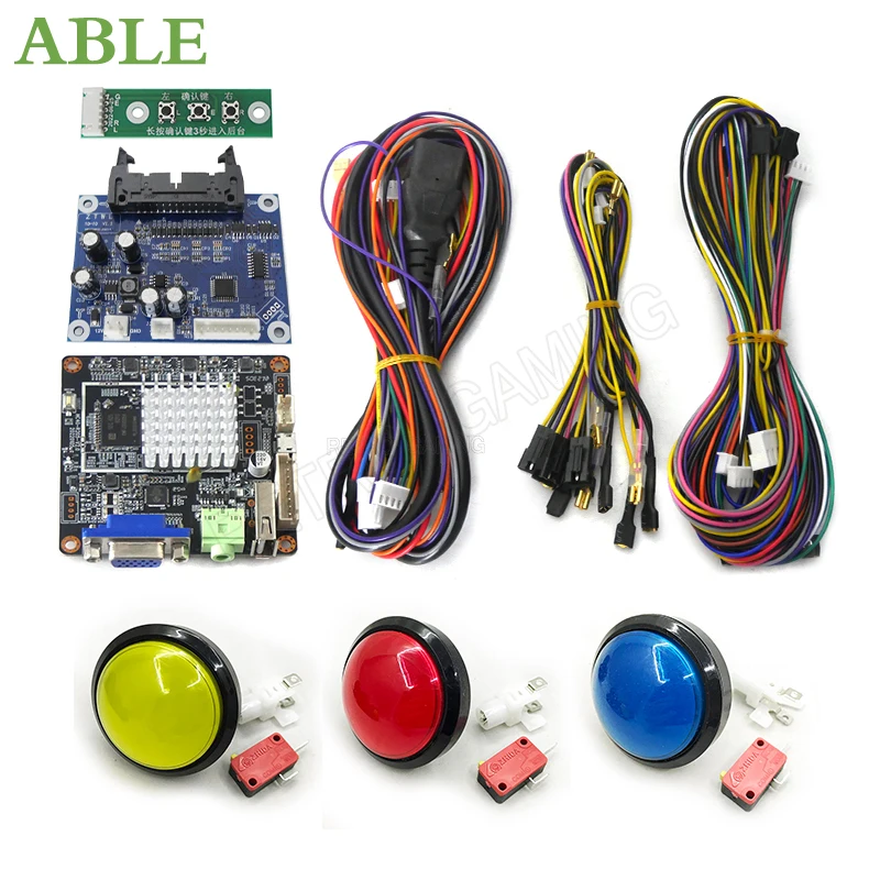 Arcade Little Drummer Music Rhythm 100mm Button Motherboard DIY Kit for Indoor Amusement Kids Coin Operated Arcade Game Machine