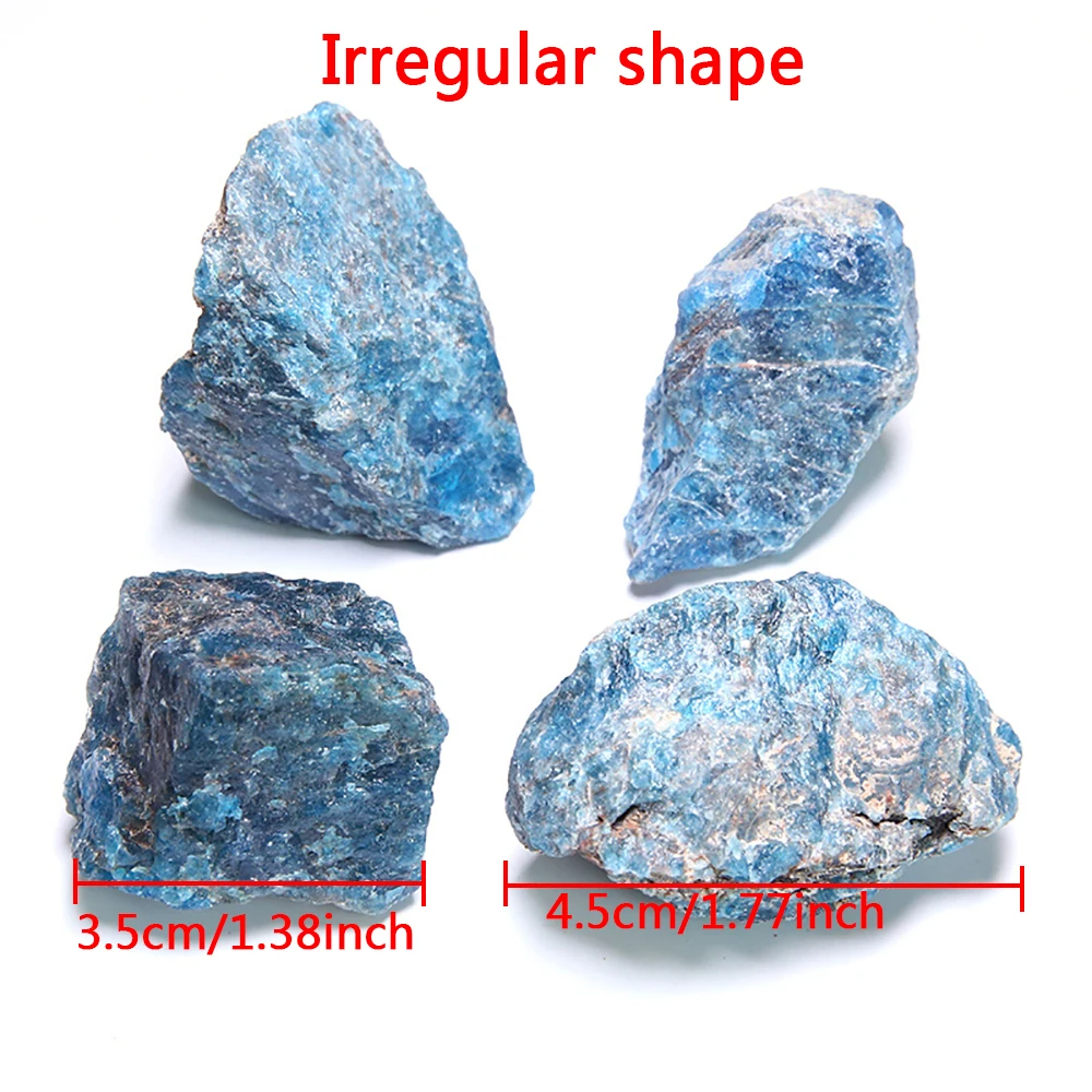 Natural Apatite Raw Stone Decor Stone | Raw Specimen & Delicate Texture for Mineral Collection & Spiritual Decor